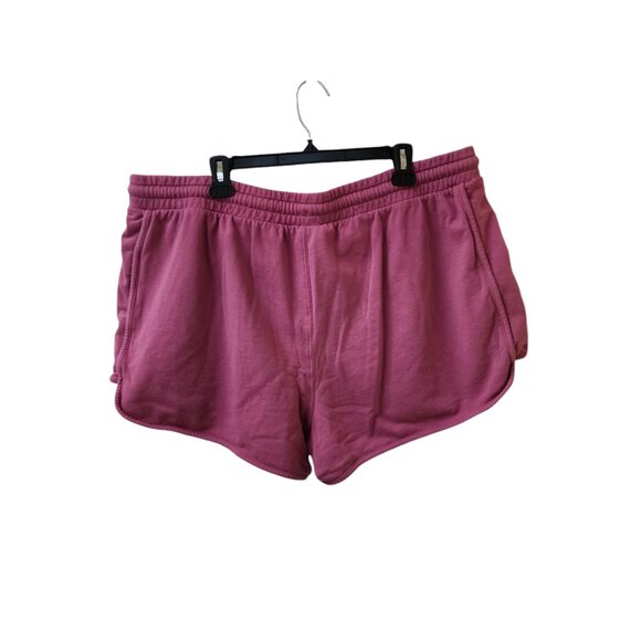 Universal Thread Pink Casual Boxer Sweat Shorts Women's Size 2x XXL - Picture 2 of 8